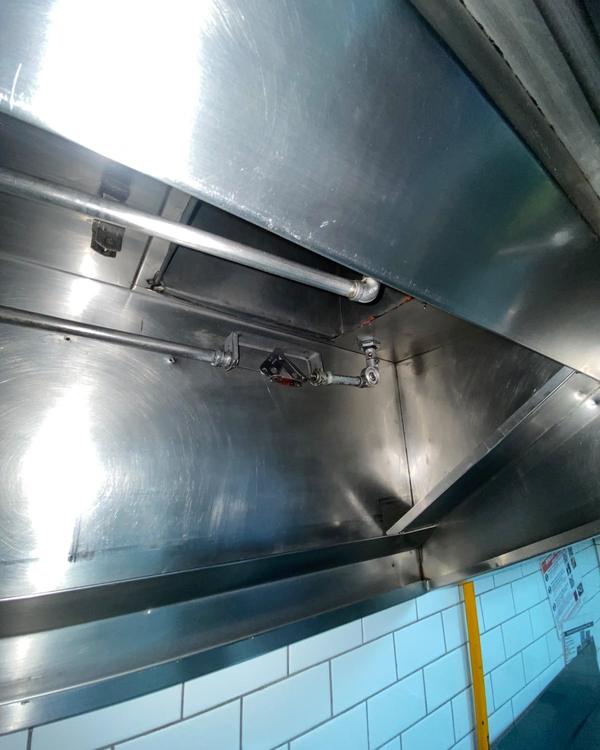 Campana después de la limpieza